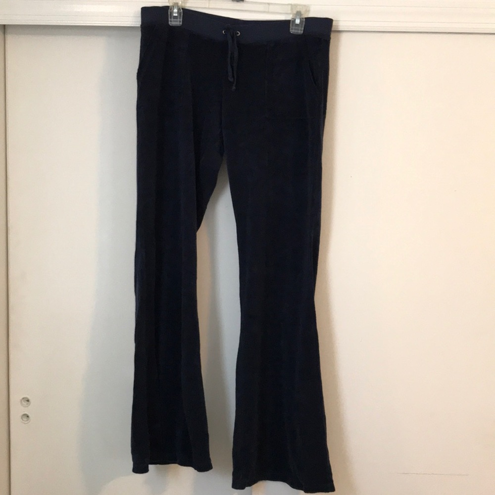 Large Juicy Couture navy blue sweatpants
